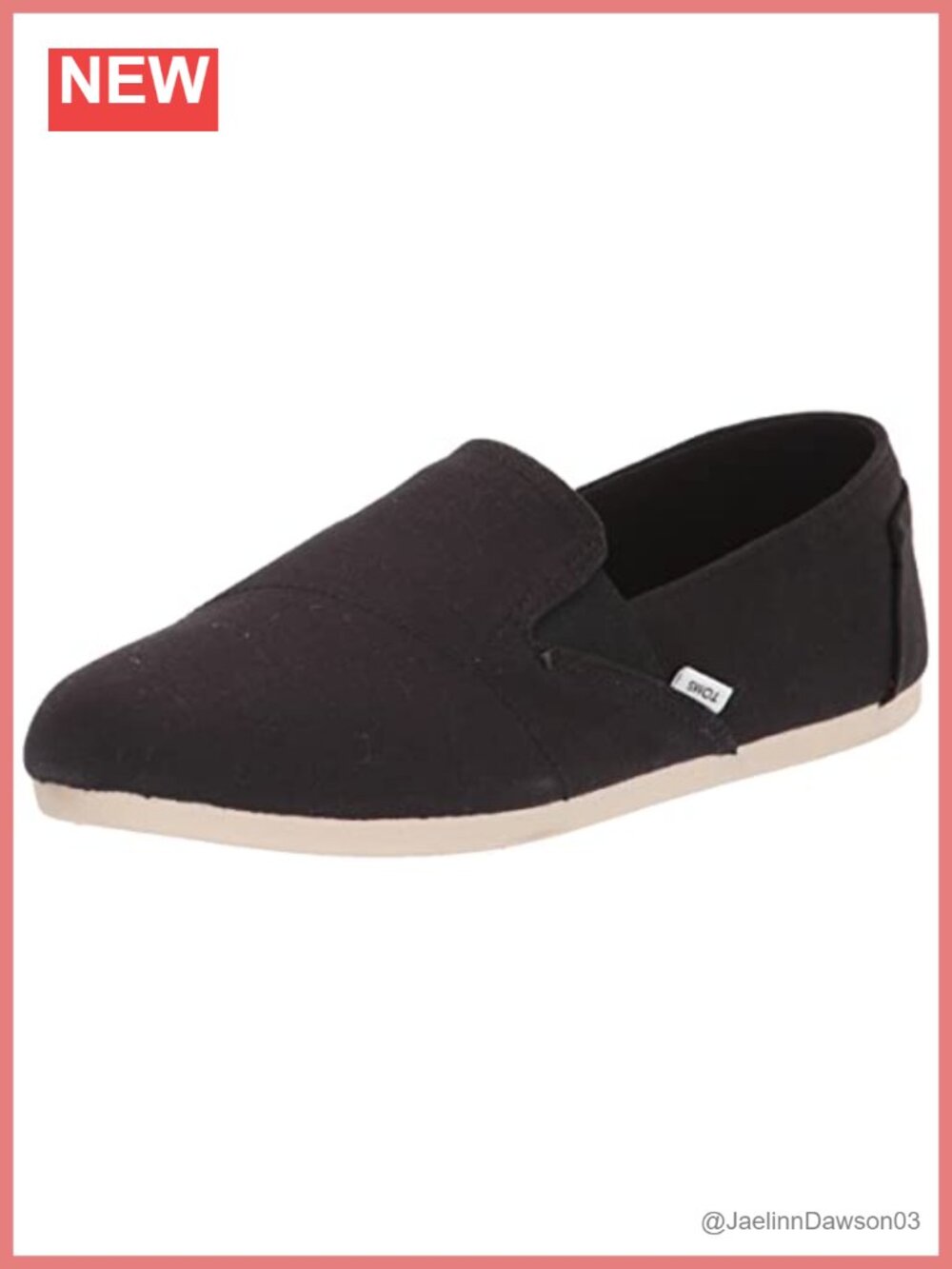 TOMS Redondo Loafer Flat Textile Upper EVA Outsole Women's Slip-On